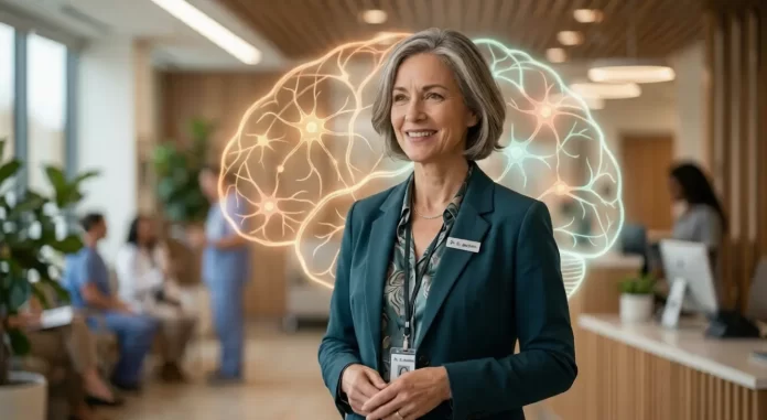 Diagnostic précoce et stratégies de neuro-prévention 2026. Représentation visuelle d'un cerveau humain lumineux symbolisant la neuroplasticité et la prévention des symptômes précoces de la démence.